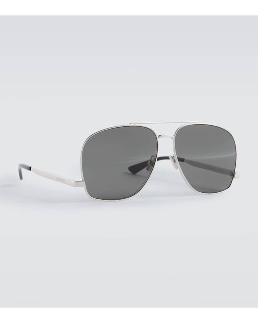 Saint Laurent Aviator-Sonnenbrille Sl 653 Leon in Metallic für Herren