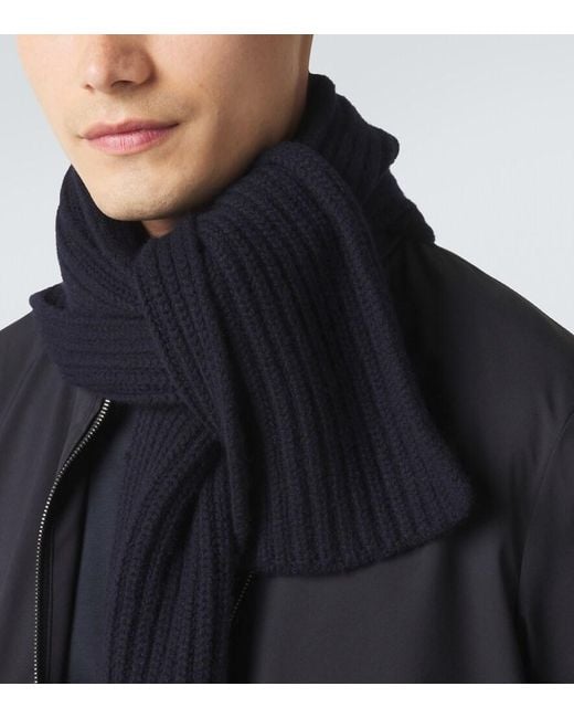 Sciarpa di Agnona in Black da Uomo