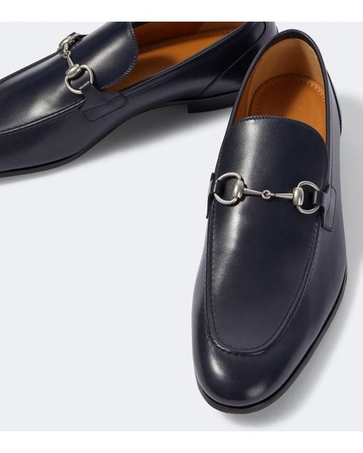 Gucci Loafer Mit Horsebit in Blue für Herren
