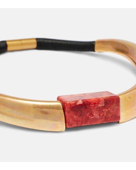 Isabel Marant Metallic Noly Embellished Choker