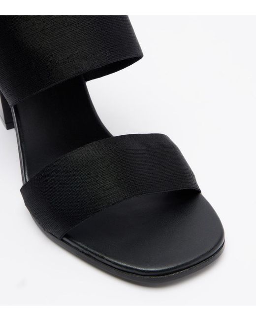 Max Mara Black Ode Sandals