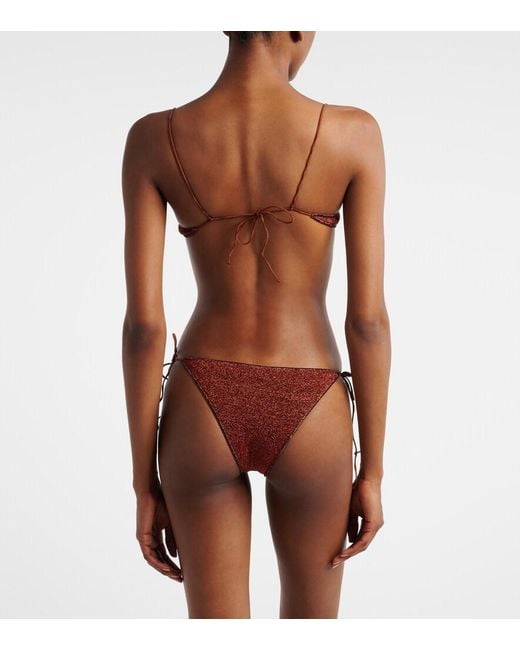 Oseree Red Lumiere Shell Bikini