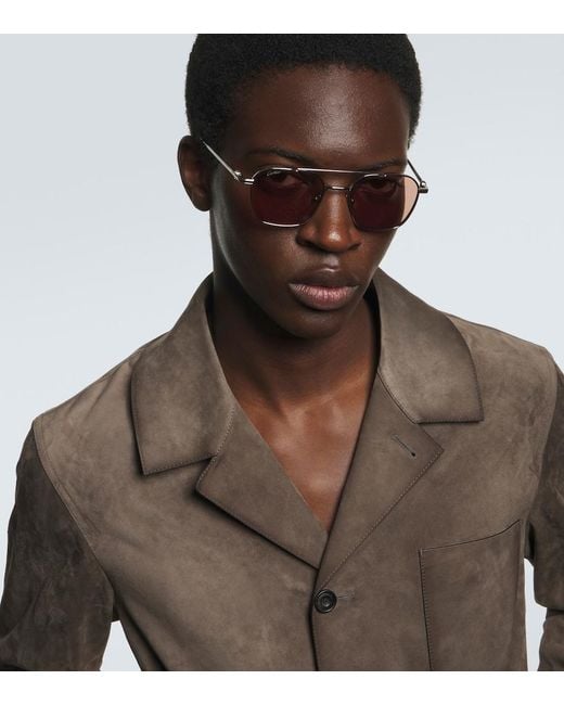 Cartier Natural Pasha Aviator Sunglasses for men