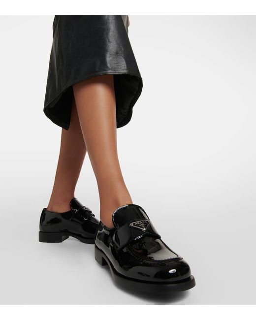 Prada Black Loafers