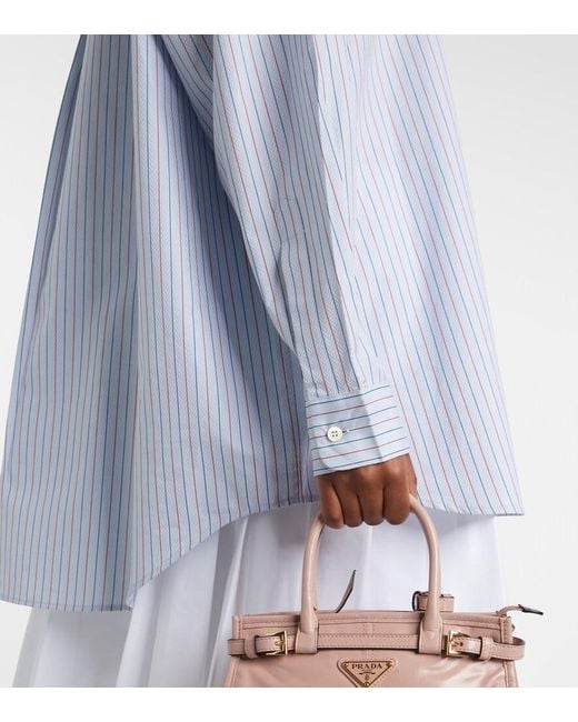 Camicia Oversize di Prada in Blue