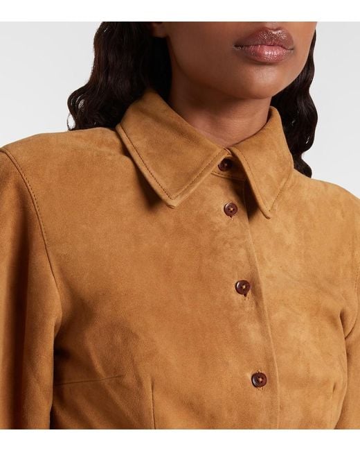 Camisa De Ante ROTATE BIRGER CHRISTENSEN de color Brown