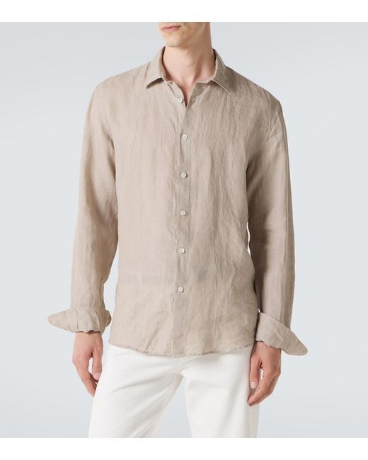 Camicia di Sunspel in Natural da Uomo