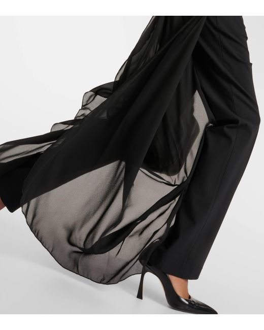 Pantalon droit Coperni en coloris Black