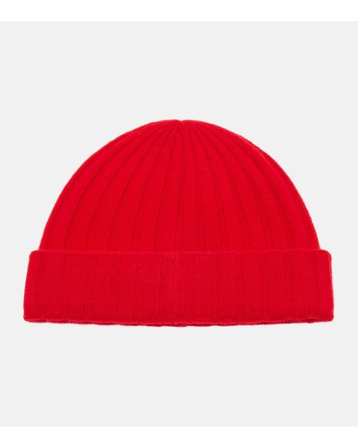 Totême  Red Cashmere Beanie