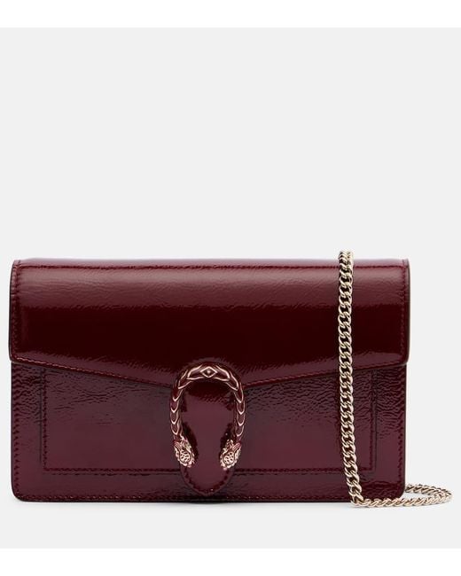 Gucci Purple Schultertasche Dionysus Mini