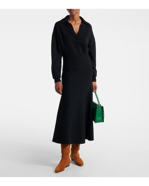 Staud Brown Wally Suede Knee-High Boots