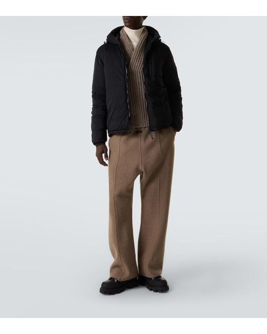 Canada Goose Black Lodge Hoody Down Jacket for men