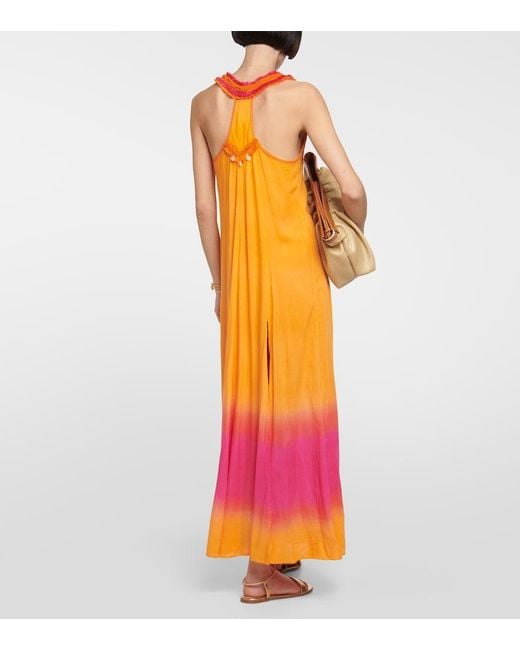 Poupette Pink Nava Maxi Dress