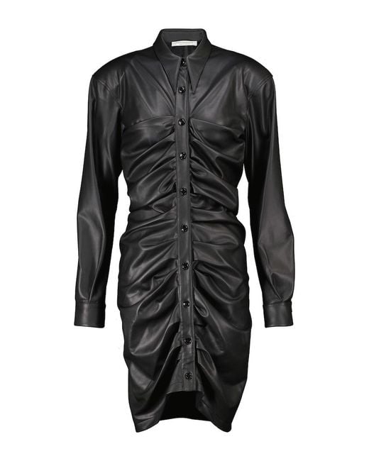 Philosophy Di Lorenzo Serafini Black Ruched Minidress