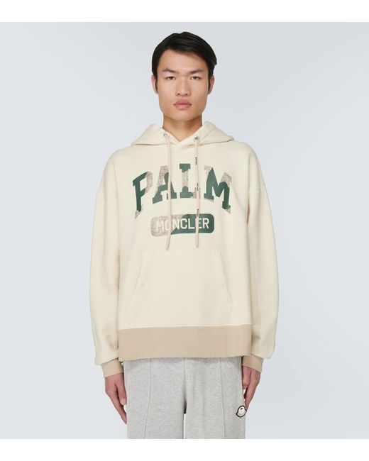 Moncler Genius Natural X Palm Angels Cotton Jersey Hoodie for men