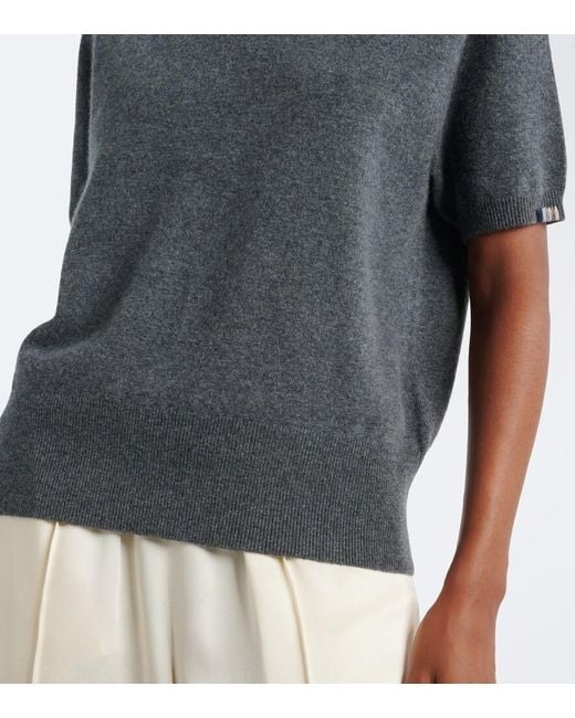 Extreme Cashmere Black N°490 Martina Cashmere-Blend Sweater