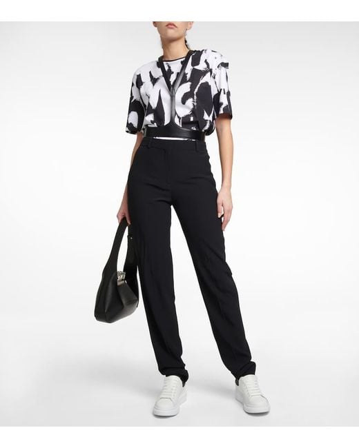 Alexander McQueen White Oversized Sneaker