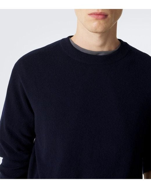 Lisa Yang Blue Mason Cashmere Sweater for men