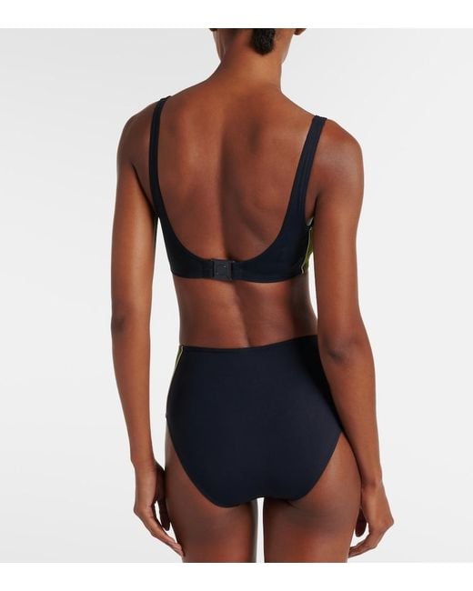 Eres Blue Plouf Colorblocked Bikini Bottoms