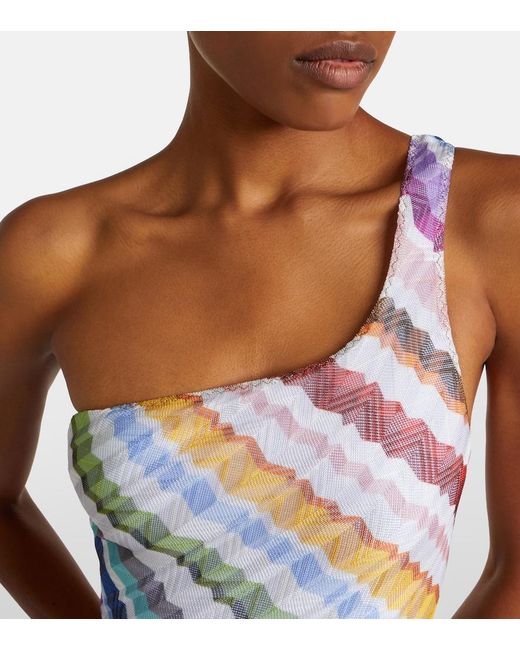 Banador Asimetrico Missoni de color White