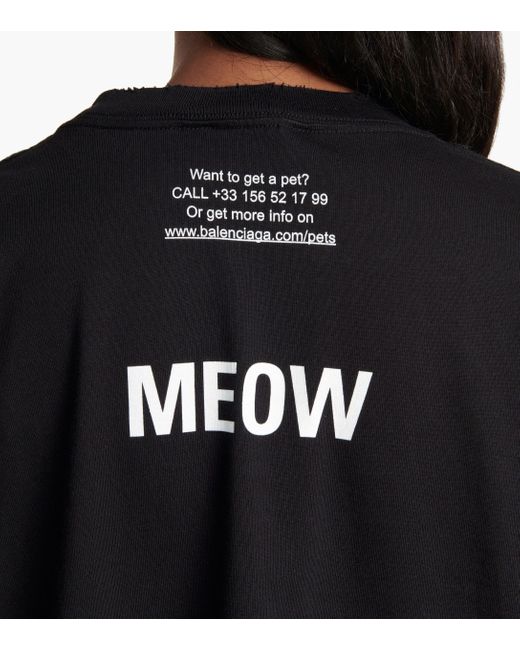 balenciaga cat shirt