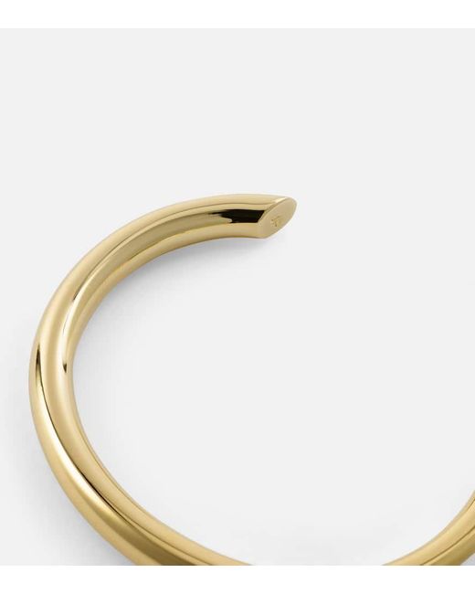 Jennifer Fisher Metallic Samira Slice 10kt Gold-plated Cuff Bracelet