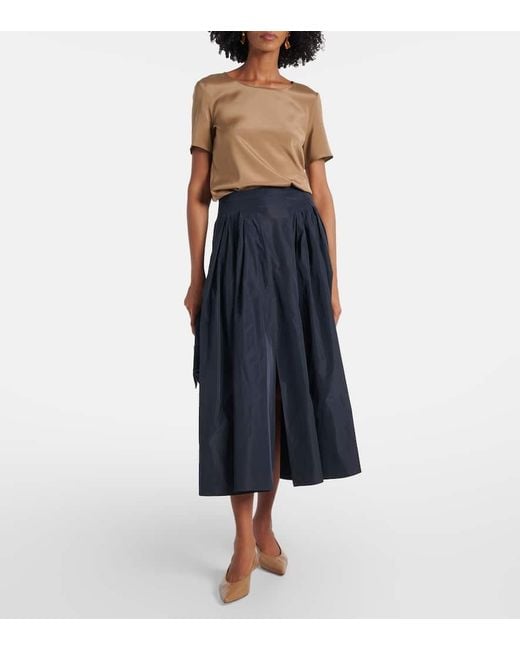 Salones Kittenpump De Piel Max Mara de color Brown