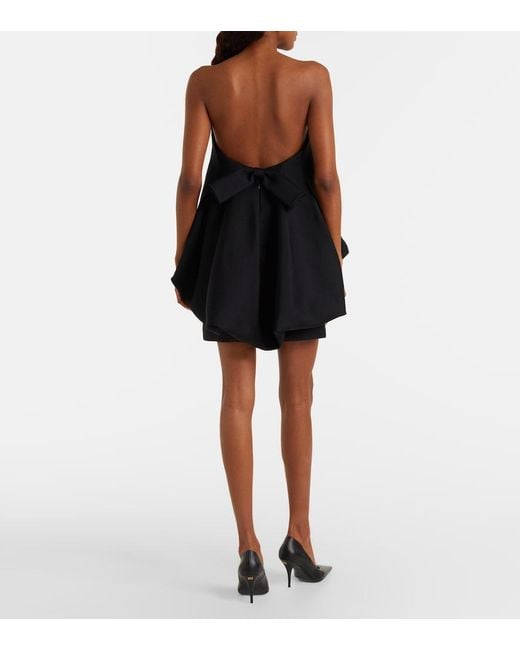 balenciaga corset dress Balenciaga Lingerie Mini Dress in Black