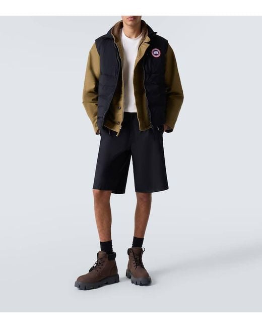 Chaleco De Plumas Lodge Canada Goose de hombre de color Black