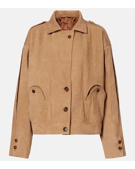 Blazé Milano Brown Kiso Suede Jacket