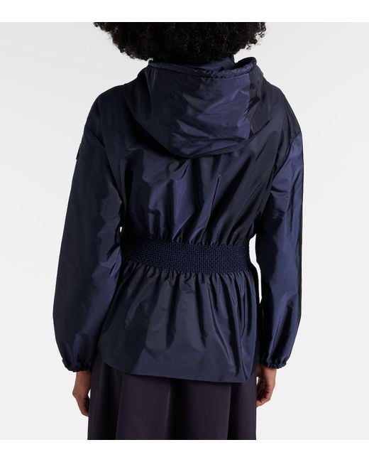 Moncler Blue Liriope Raincoat