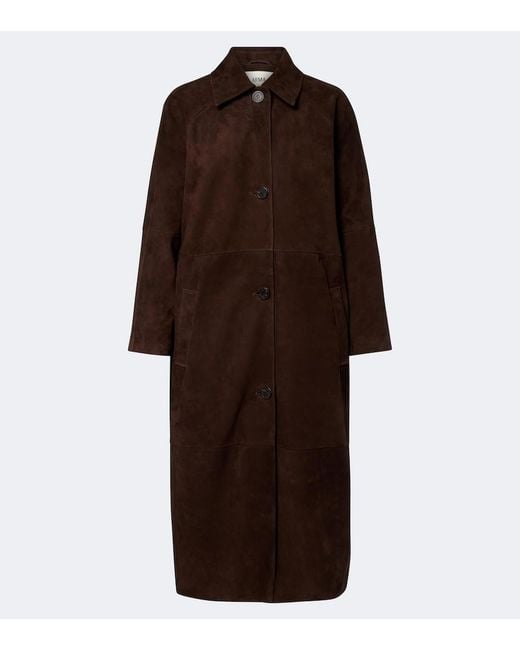 Arma Brown Judy Suede Coat