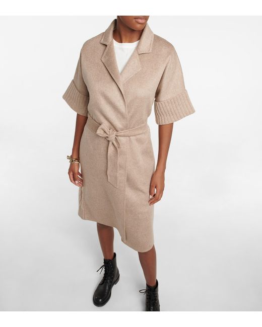 Max Mara Cesy Wool And Cashmere Coat in 