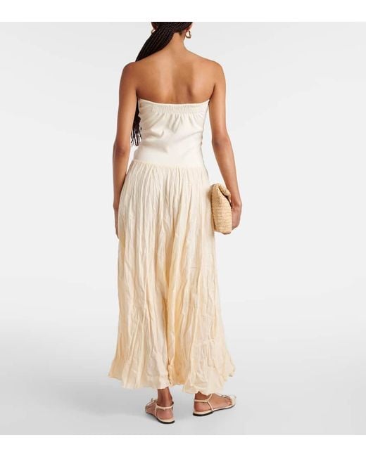 Johanna Ortiz Natural Light And Sound Skirt Dress