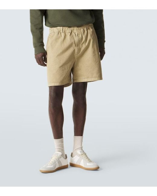 Auralee Natural Cotton Shorts for men