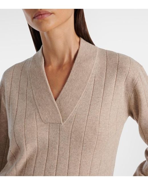 Pullover Arten di Max Mara in Natural