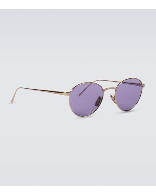Lunettes De Soleil Rondes Loewe pour homme en coloris Purple