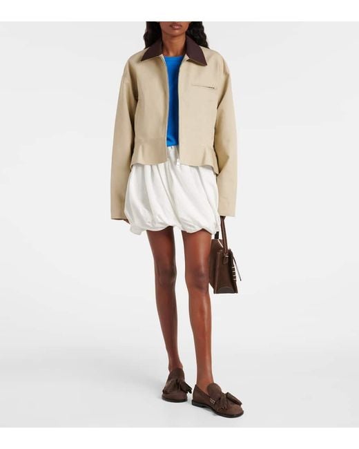 J.W. Anderson Brown Suede Loafers