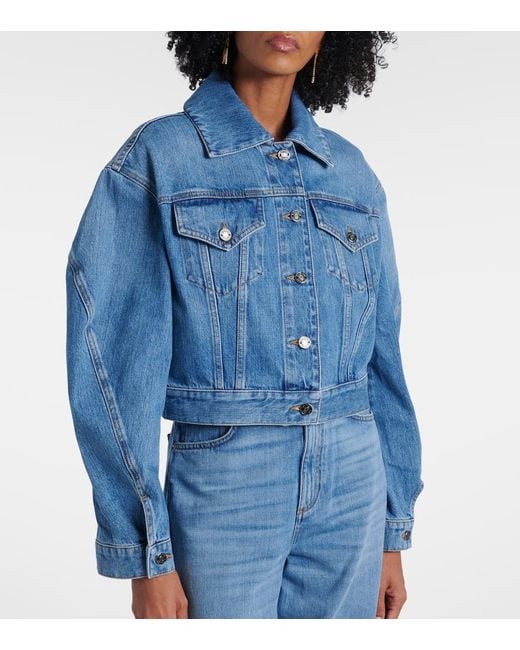 Veste En Jean Givenchy en coloris Blue