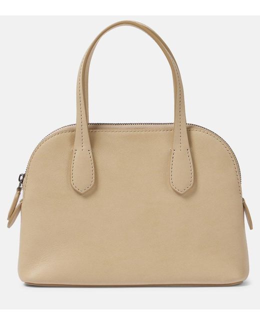 The Row Natural Ingrid Leather Tote Bag