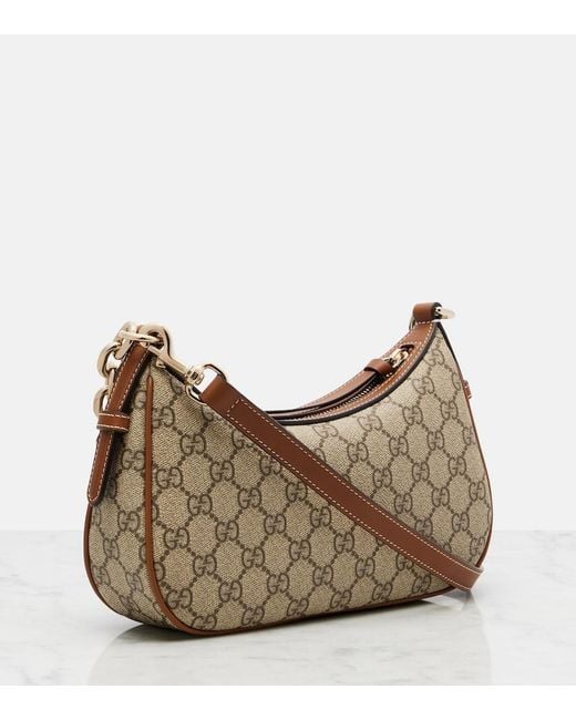 Borsa Gg Emblem Small di Gucci in Gray