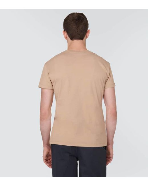 Set de 3 camisetas de jersey de algodon Miu Miu de hombre de color Natural