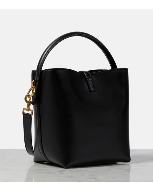 Secchiello Le 37 Small di Saint Laurent in Black