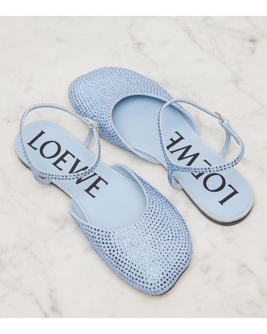 Ballerine Toy di Loewe in White
