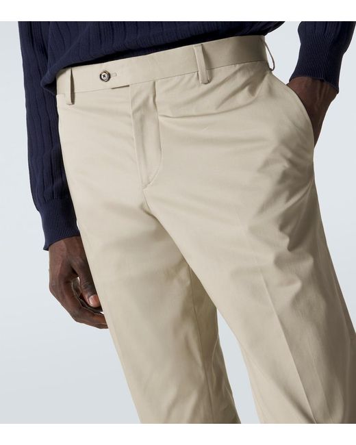Lardini Natural Cotton Chinos for men