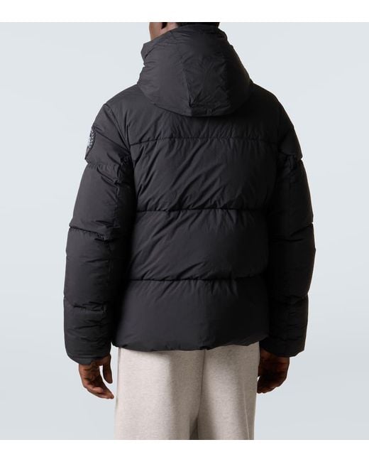 Canada Goose Black Crofton Label Down Jacket for men