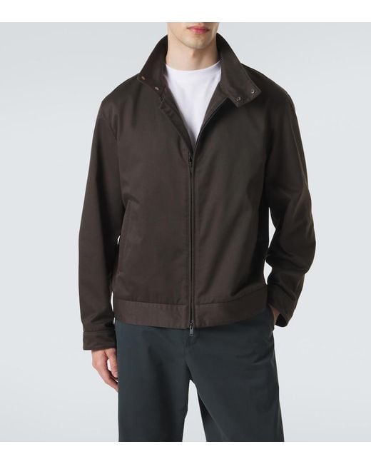 The Row Black Ozello Jacket for men