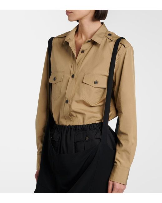 Prada Black Cotton Shorts