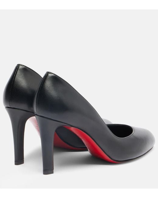 Christian Louboutin Black Pumps Fannylove 85 Aus Leder