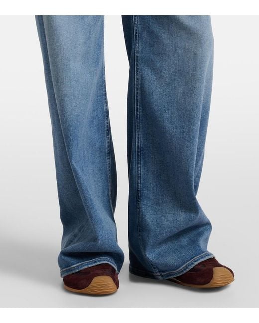 Citizens of Humanity Blue Lyra High-Rise Wide-Leg Jeans